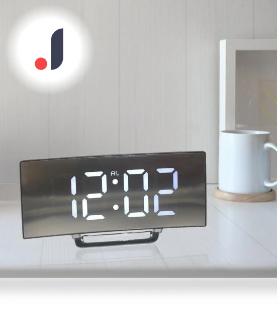 Digital Smart Alarm Clock — Alarm, Factory Discount Outlet