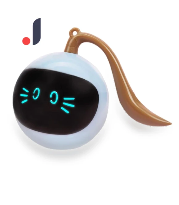 Interactive Cat Toy Ball with USB Charging — Cat Playthings, Home Textile Home Decoration
