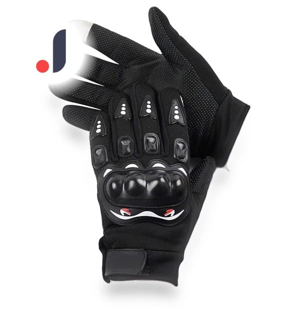 Motorcycle Gloves with Touchscreen Capability — Gloves, Automobile and motorcycle supplies