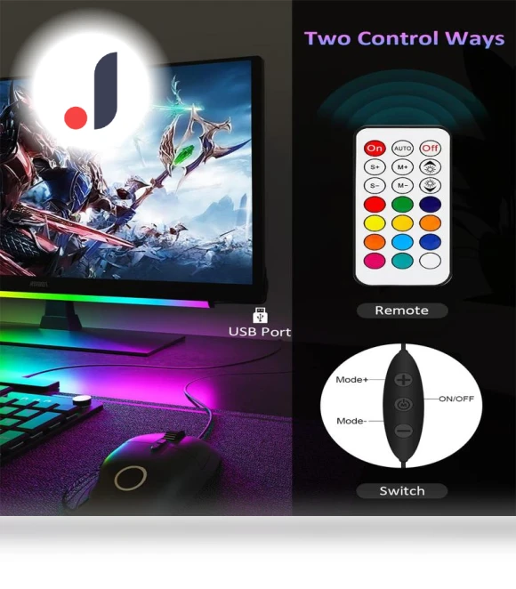RGBIC Ambient Gaming Lighting — LED Strips
