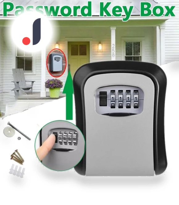 Wall-mounted Smart Safe with Password — Lock Boxes, Dongfang HOME D