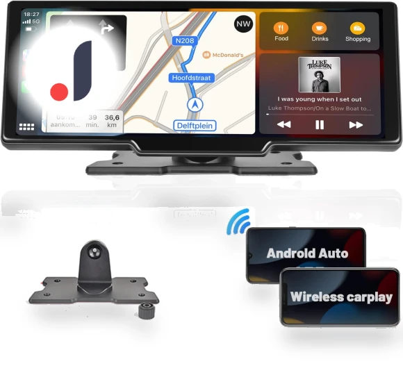 Wireless Carplay Car Stereo System — Stereo Receivers, Hikity