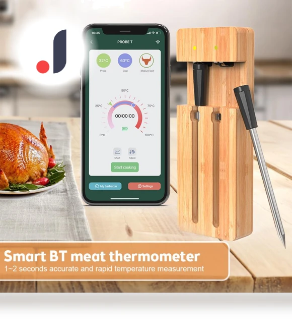 Wireless Smart Meat Thermometer — Instant-Read, Sportssss