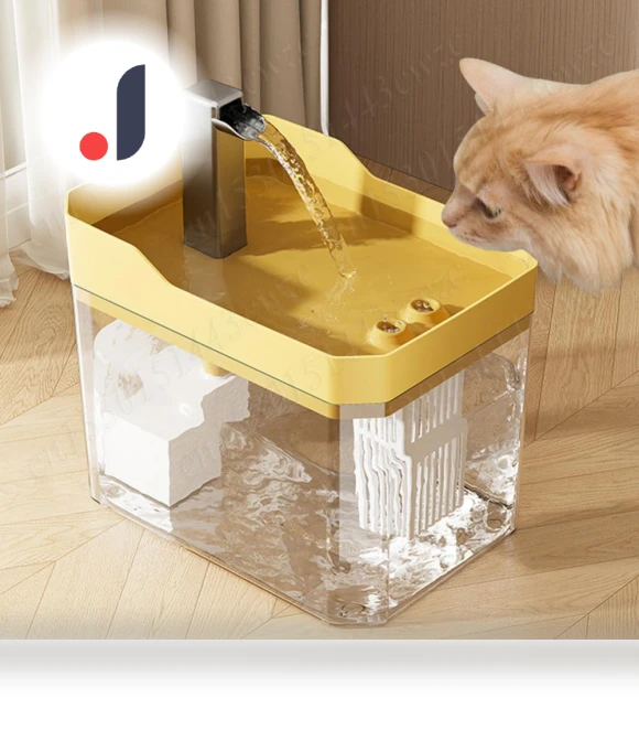Automatic Filter Cat Water Fountain — Pet Hydration Solutions, Home Textile Home Decoration