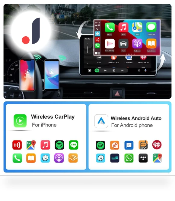 CarPlay AI BOX Adapter — Stereo Receivers, A Auto Parts Mall