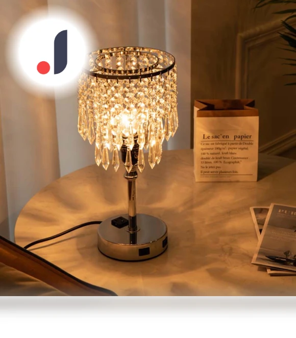 Crystal USB Desk Lamp — Study & Desk Lighting, TOMTOP JMS