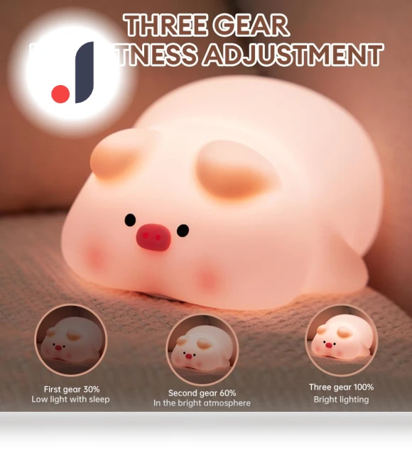 Cute LED Night Lights with Touch Sensor — Night Lights, Refreshing Home