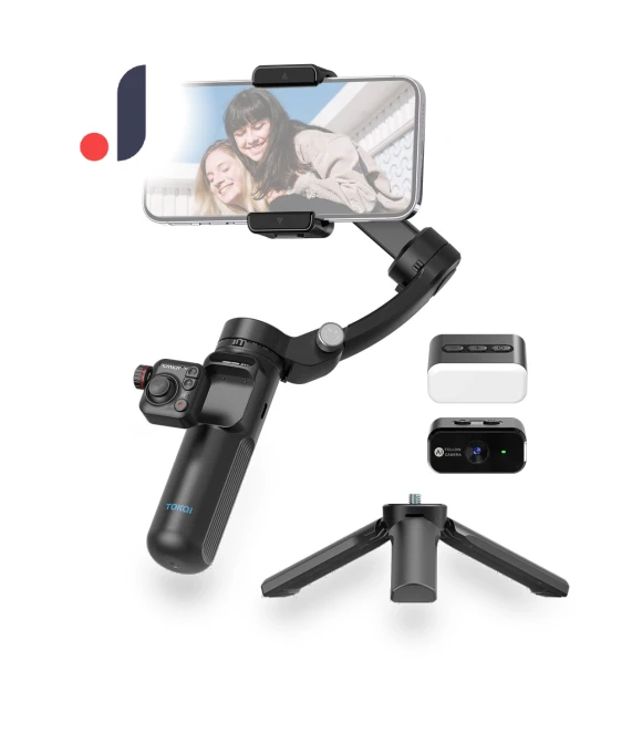 Handheld 3-Axis Stabilizer Gimbal for Phone Vlog — Steady Shots, Andoer