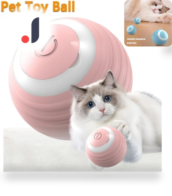 Interactive Automatic Rolling Smart Ball Toys for Cats — Cat Playthings, Super Star Mall