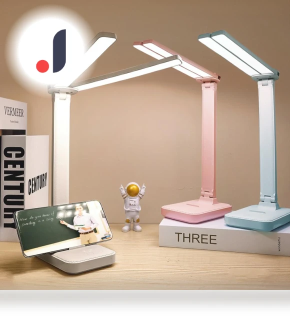 LED Desk Lamp with Touch Sensor — Study & Desk Lighting, LivingHousehold
