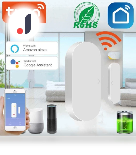 Magnetic Doorbell and Window Sensor — Smart Home Security, Serene Homes
