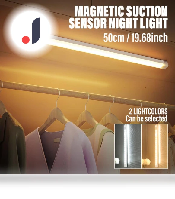 Magnetic Smart Cabinet Light — Under-Cabinet Mounts, Binchi Lighting Appliances