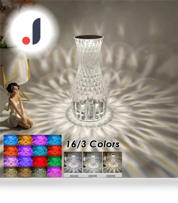 RGB Touch-Sensitive Table Lamp — Desk & Table Lighting, Elegant Living House