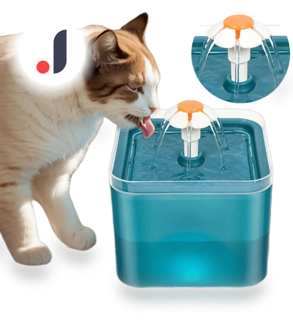 Silent Wireless Pet Fountain with Automatic Sensor — Fountains, Vinde Home