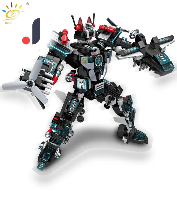 Urban Special Forces Police Robot Transformer Building Blocks Set — Construction Kits, Favorlook