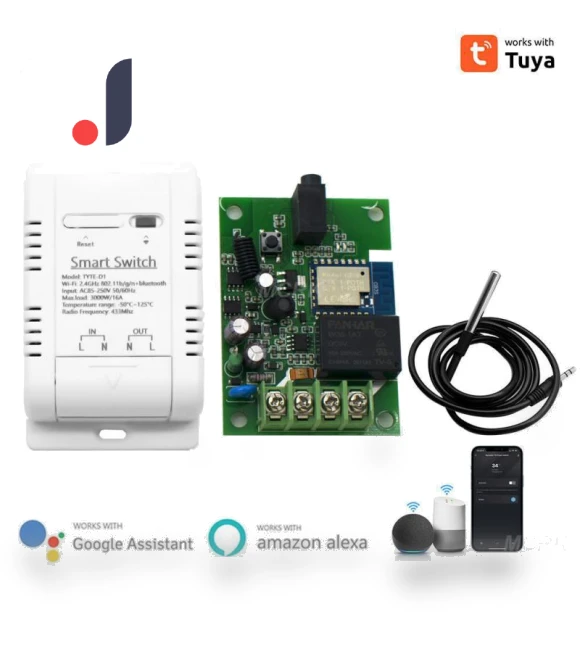 WiFi Smart Temperature Switch with Thermostat — HVAC Controls, Homedepot