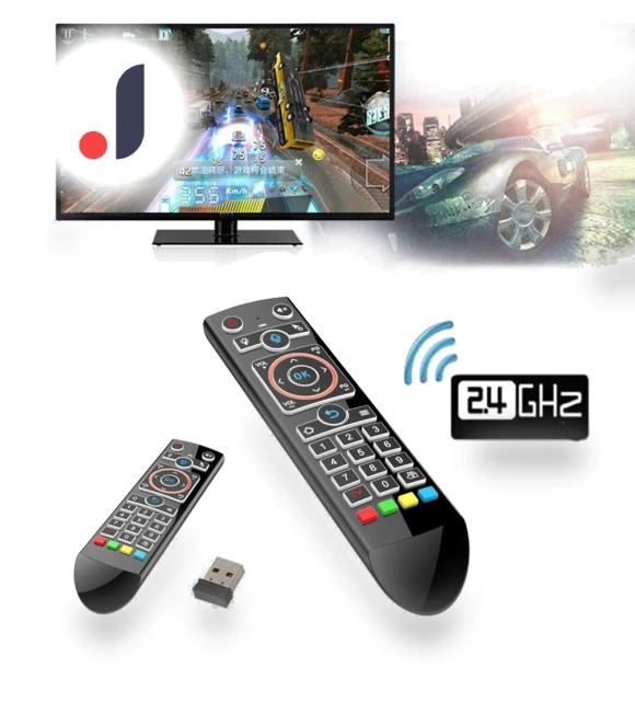Wireless Air Mouse with Gyroscope and IR Learning — Remote Controls, Homedepot