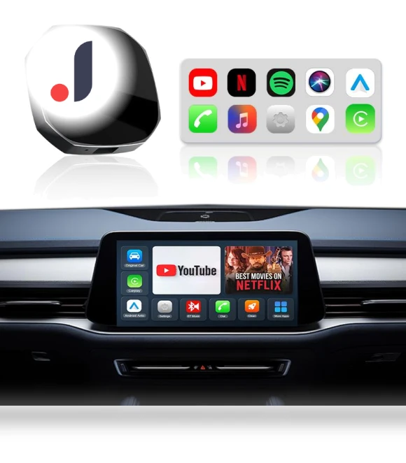 Android 12 CarPlay Smart AI Box — Stereo Receivers, A Auto Parts Mall