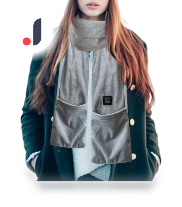 Electric Heated Scarf — Scarves & Wraps, Vinde Home