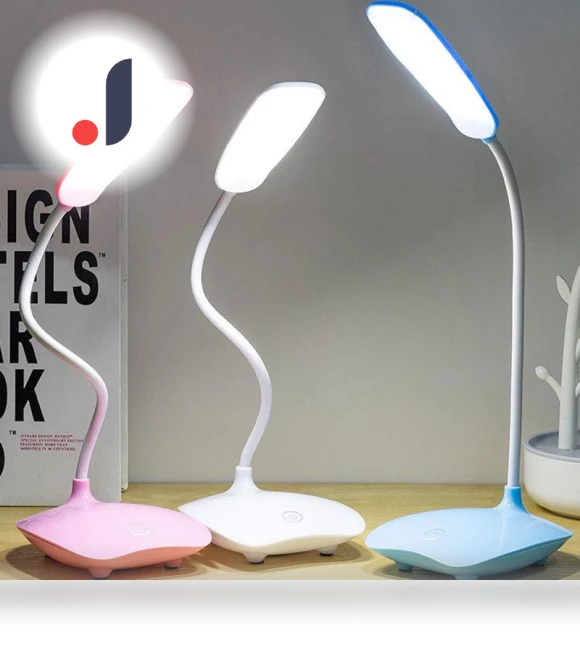Foldable Touch LED Desk Lamp with Eye Protection — Study & Desk Lighting, ADM