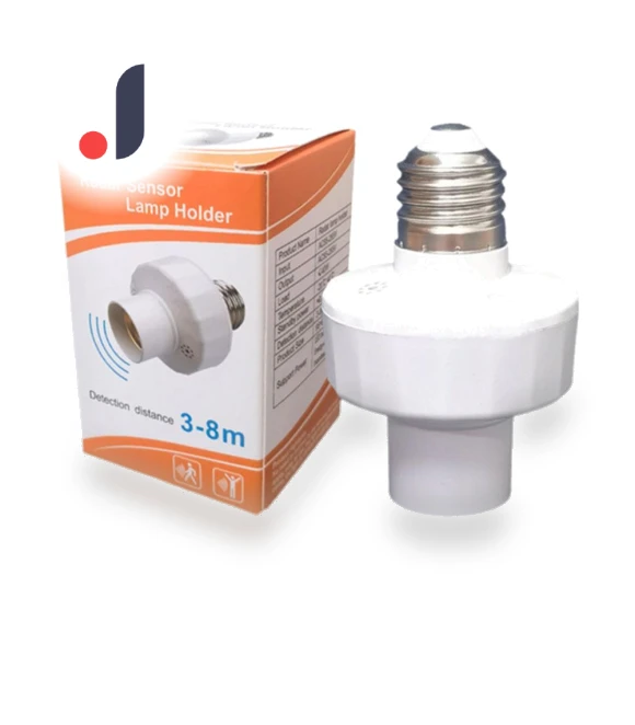 Induction Radar E27 Socket Smart Bulb Lamp Human Sensor Base Motion Detector Adapter — Motion Sensors, 28 Warooni