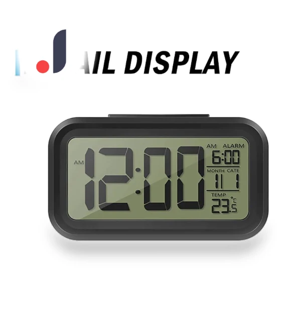Mini Digital Alarm Clock with Temperature — Alarms & Clocks, Comfort Homeware