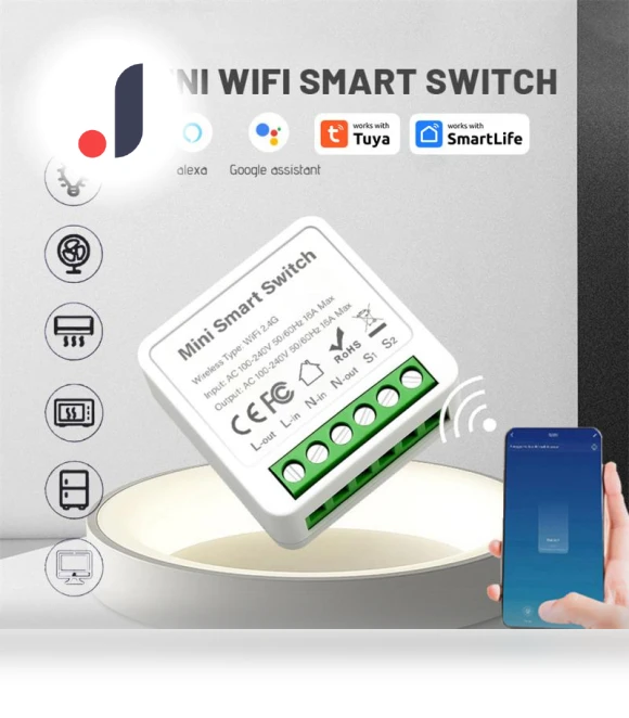 Mini Smart Switch — Outlet Switches, Homeware Essentials