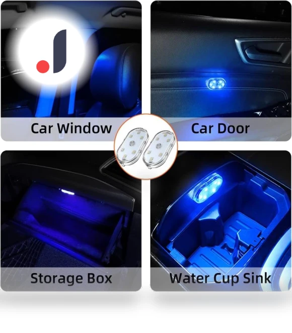Mini Touch Sensor USB Car Light — Courtesy Lamp, Lntelligent Living Hall