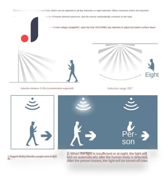 Motion Sensor Light Switch — Motion Sensors, Rainbow Rain
