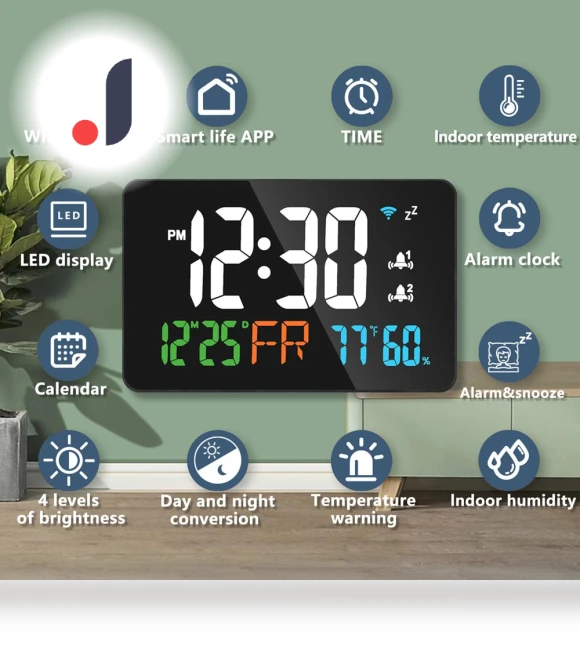 Multifunctional Alarm Clock Weather Station — Alarms & Clocks, Build My Home