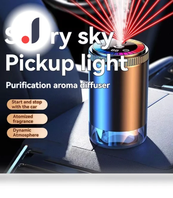 Smart Car Air Freshener Rechargeable Aroma Diffuser — Car Air Fresheners, Auto Home Solutions