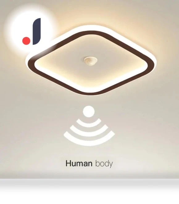 Smart LED Ceiling Light with Human Presence Sensor — Overhead Lighting, Good Household Items