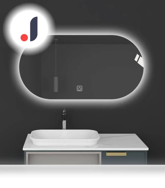 Smart Touch Screen Anti-Fog Bathroom Mirror — Shower, Stone Home