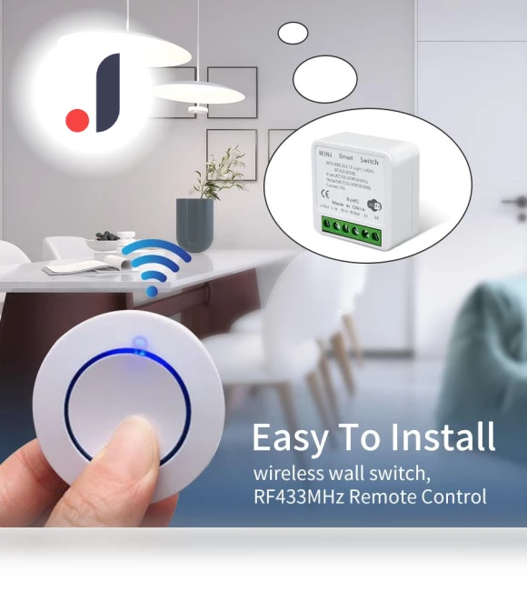 Smart Wifi Switch RF 433MHz — Smart Home Modules, COOKING-MALL