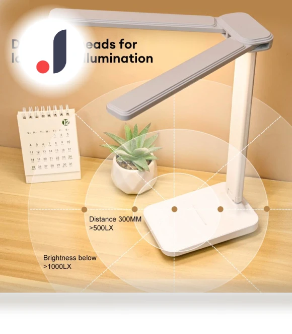 USB Rechargeable LED Desk Lamp — Study & Desk Lighting, Purely Home Goods