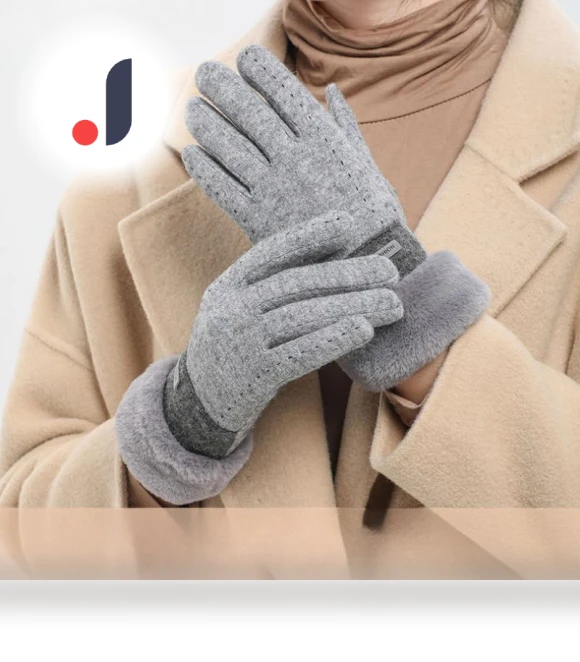 Winter Velvet Touchscreen Gloves — Gloves, TYU01