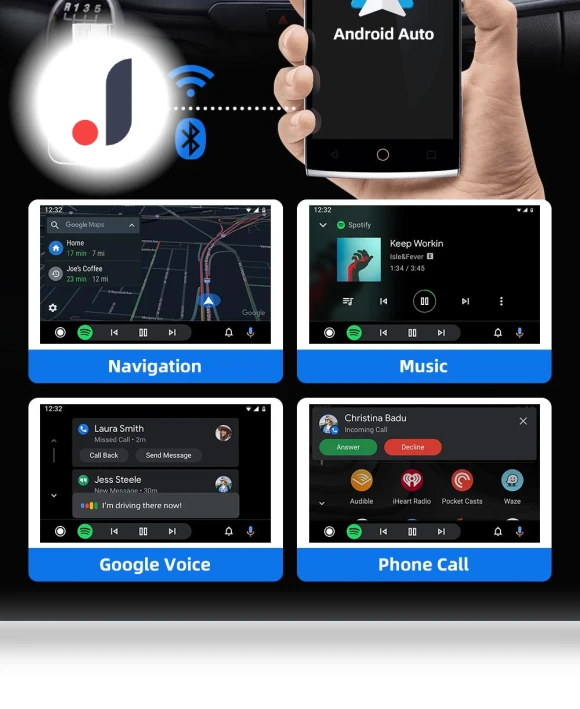 Wireless CarPlay Adapter 2 in 1 — Phone Accessories, A Auto Parts Mall