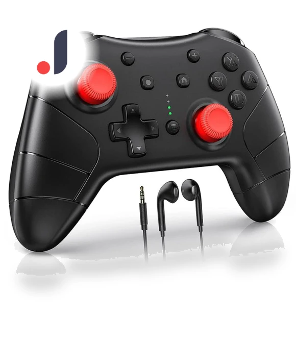 Wireless Switch Pro Controller with Headphone Jack — Gaming Controllers, Bellatrix