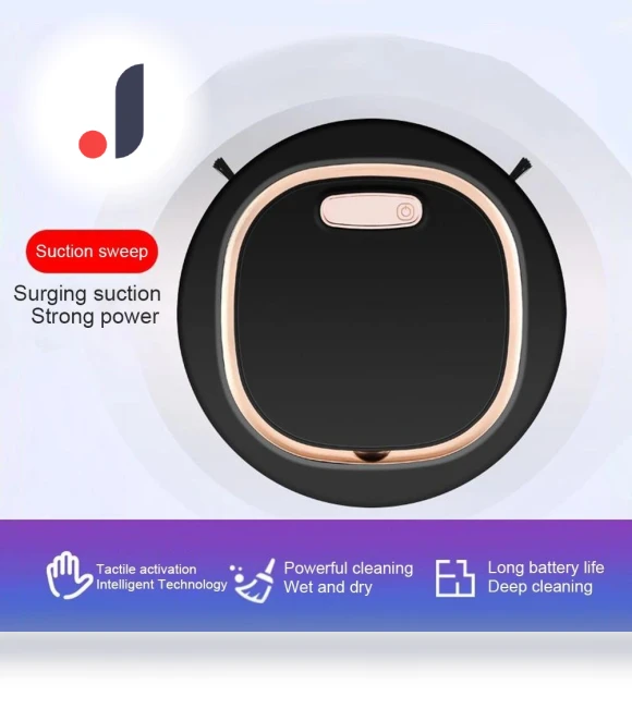 3-in-1 Wireless USB Robot Vacuum — Smart Cleaning Robots, Home Of Auto Parts