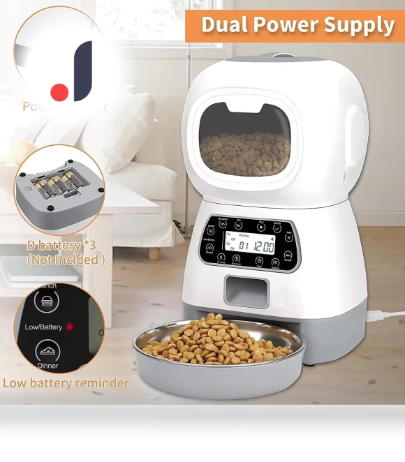 Automatic Pet Feeder Smart Food Dispenser — Feeders, AE Selection