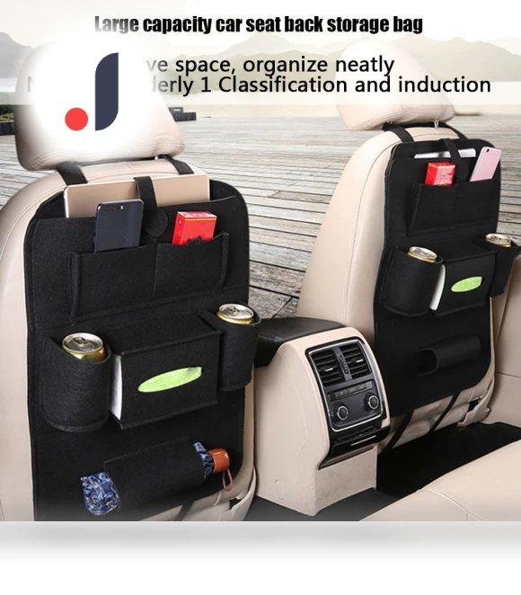 Car Back Seat Organizer with Touch Screen — Seat Back, JOHO