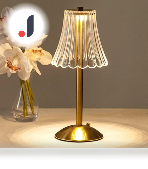 Classic Touch LED Desk Lamp — Desk & Table Lighting, Good Household Items