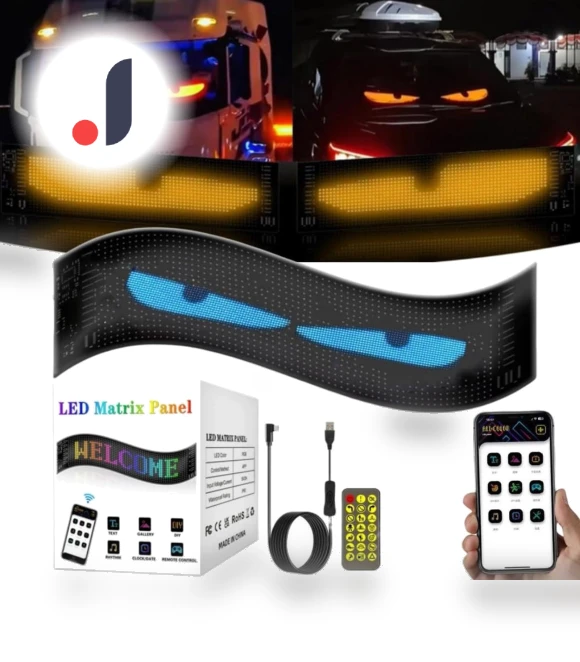 Colorful Soft Eye Screen for Car — Light Kit, Smarrt home