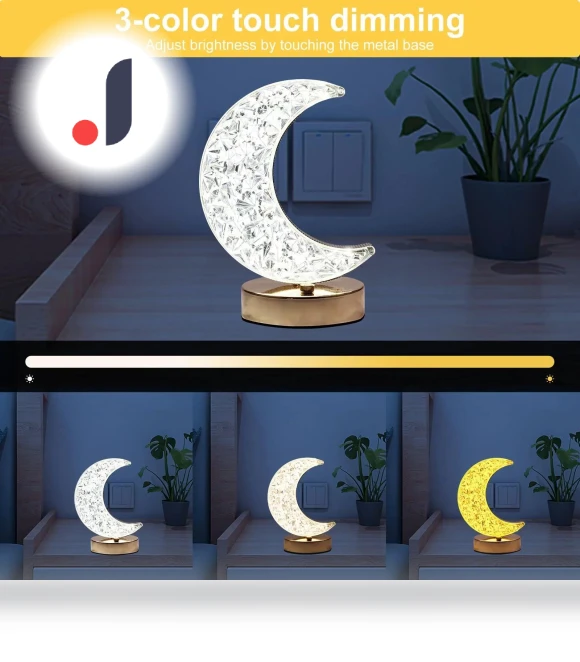 Crystal Touch Dimming Night Light — Night Lights, HIMO Group