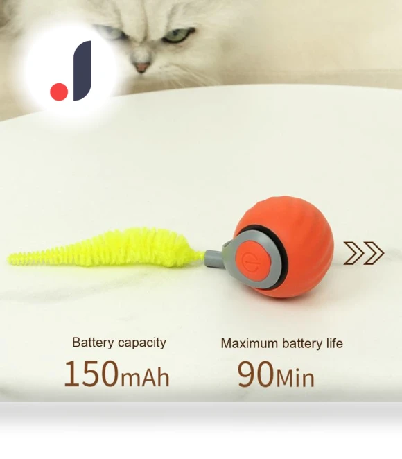 Interactive Pet Toy Ball — Cat Playthings, Comfortable Housy