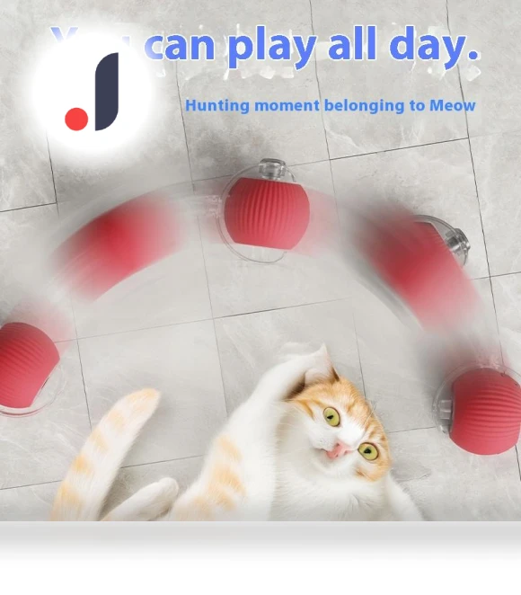 Interactive Teasing Ball for Cats — Cat Playthings, Smart Good