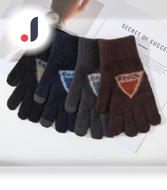 Men's Touchscreen Gloves with Triangular Pattern — Gloves, Outdoor Boutique TOP