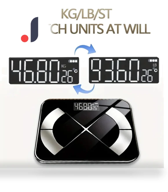 Smart Bluetooth Body Fat Scale — Weight Management Tools, Build My Home