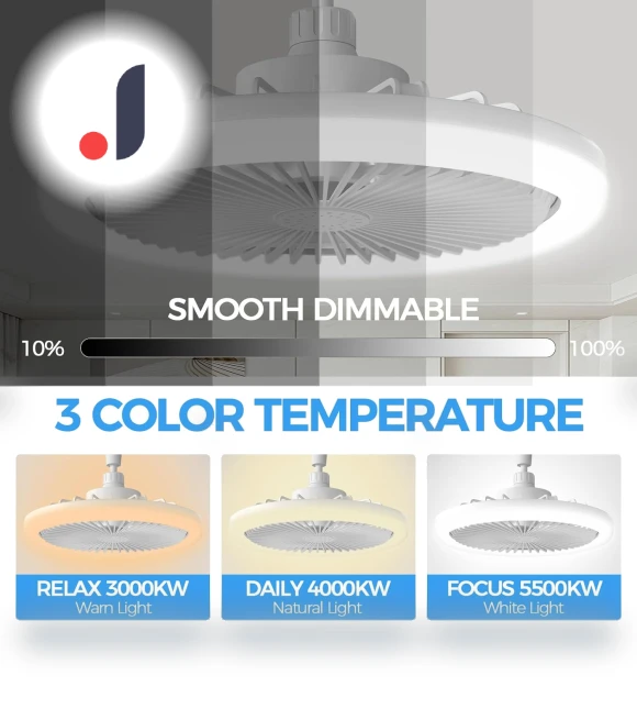 Smart Ceiling Fan Light With Remote Control — Ceiling Fan Wall Controls, Good Household Items