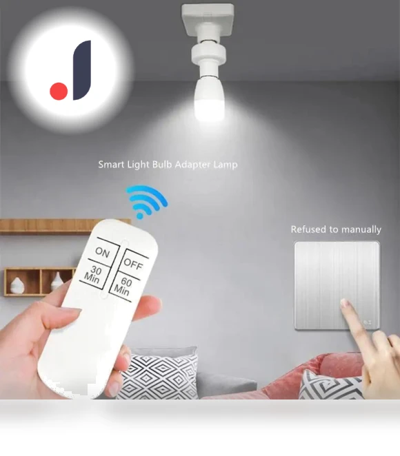 Smart E27 LED Switch with Remote Control — Dimmer Switches, Good Household Items